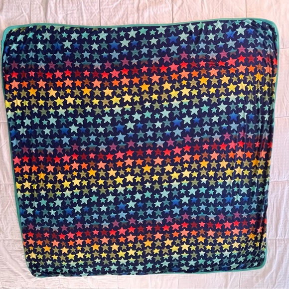 Little Sleepies Shades Of Stars Cloud Blanket Soft Bamboo Large ~50”x50” HTF - Picture 2 of 15